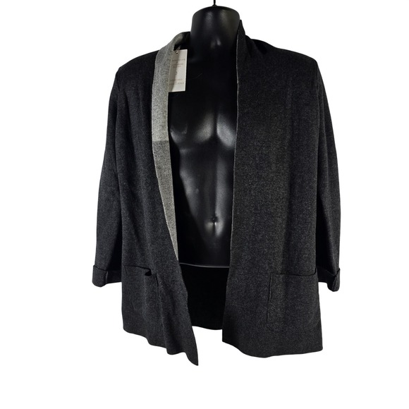 Benedetta B Sweaters - BENEDETTA B Knitwear Merino Wool Cashmere Blend Cardigan Sweater M Italy